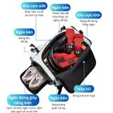  LS0039 - BALO, TÚI XÁCH THỂ THAO 