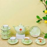  Bộ Ấm Chén In Chữ Tổng Bí Thư Tô Lâm Tặng gốm sứ Bát Tràng BKCEVN-10243 
