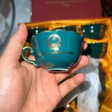  Bộ Ấm Chén In Tổng Bí Thư Tô Lâm Gốm Sứ Bát Tràng men ngọc BKCEVN-10248 