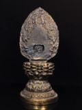  Tượng Phật Đại Nhật Như Lai (Tỳ Lô Giá Na) Bằng Đồng Thau Cao Cấp - Đồ Thờ Cúng, Bày Trí  Phòng Thờ, Bàn Làm Việc  Kt 36* 14 nặng 2,9 kg 
