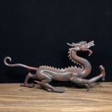  Tượng Thanh Long Bằng Đồng Nguyên Chất Giả Cổ BKMECN-10314 