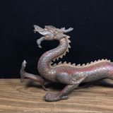  Tượng Thanh Long Bằng Đồng Nguyên Chất Giả Cổ BKMECN-10314 