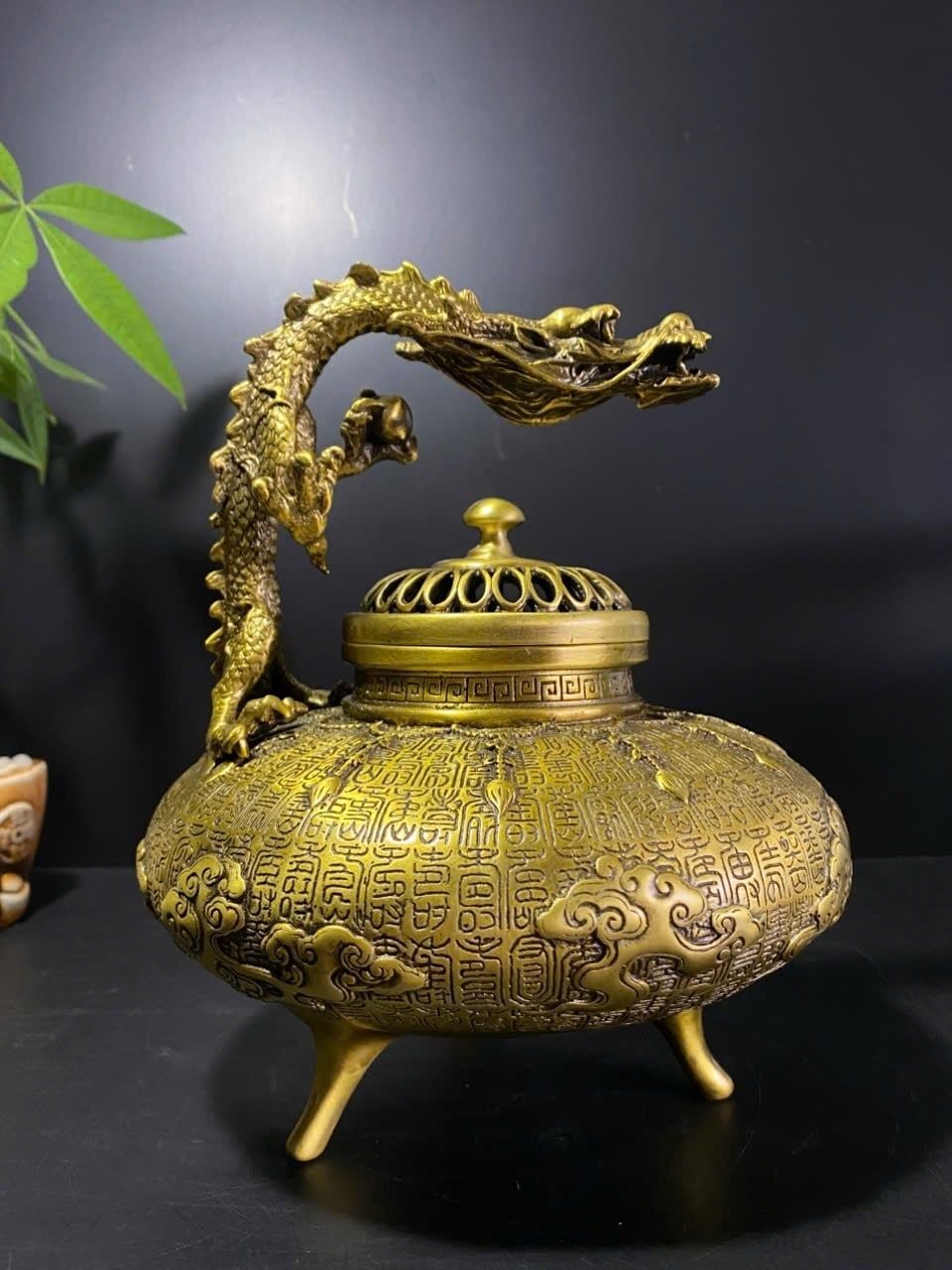  XÔNG TRẦM GIẢO LONG ĐỒNG CỔ – ĐỒ SƯU TẦM ĐỘC ĐÁO BKMECN-10328 