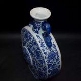  Bình gốm sứ Cảnh Đức Trấn thanh hoa dây sen hai tai BKCECN-10586 