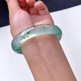  VÒNG NGỌC PHỈ THÚY BĂNG CHỦNG PHIÊU HOA MYANMAR BKJECN-9525 