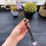  Gậy Quyền Trượng Ma Thuật Thạch Anh Tím Tự Nhiên Đũa Phép Handmade BKSTCN-9660 