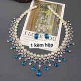  Bộ trang sức đá quý kết hợp với Ngọc trai sang trọng xinh đẹp 