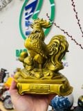  Tượng Gà Trống Bằng Đồng Phong Thủy Chiêu Tài Lộc BKMECN-10331 
