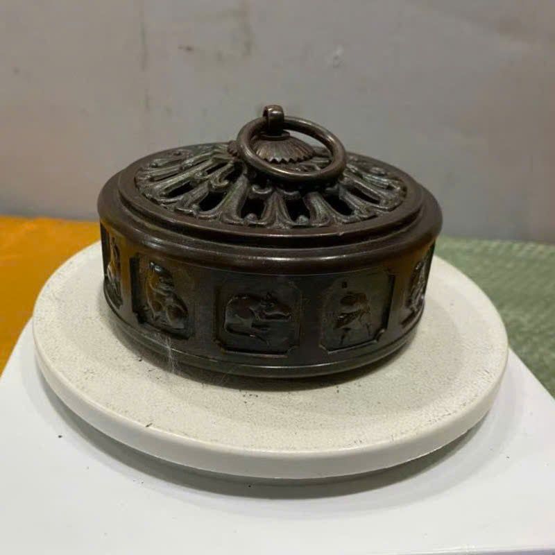  LƯ XÔNG TRẦM ĐỒNG VÀNG HÌNH QUẢ ĐÀO VTDCQO-1971 