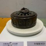  LƯ XÔNG TRẦM ĐỒNG VÀNG HÌNH QUẢ ĐÀO VTDCQO-1971 