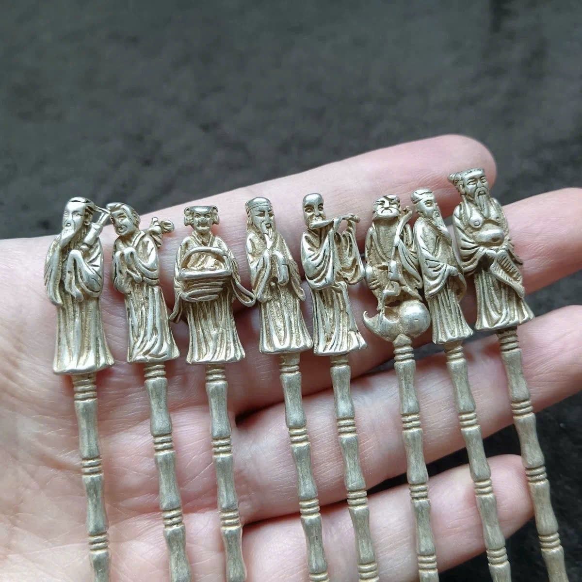  BỘ THÌA ĐỒNG MẠ BẠC 