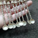  BỘ THÌA ĐỒNG MẠ BẠC 