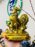  Tượng Gà Trống Bằng Đồng Phong Thủy Chiêu Tài Lộc BKMECN-10331 