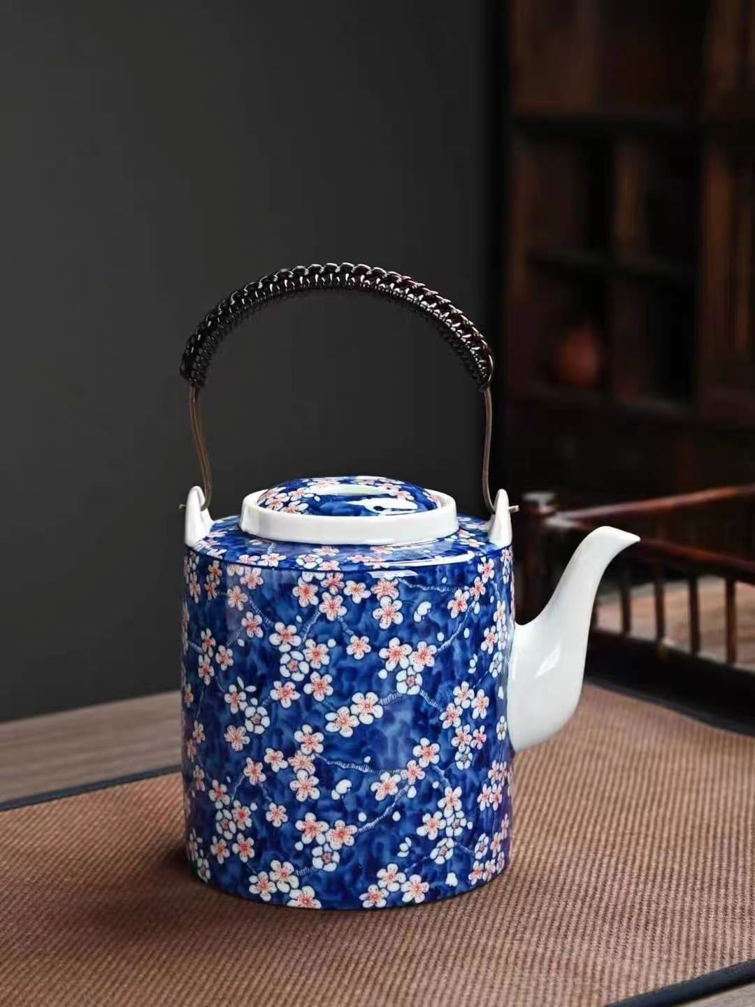  Bộ tích gốm sứ hoa màu xanh BKCECN-10640 