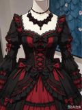  🖤❤️ VÒNG CỔ HẠT ĐEN ĐỎ – PHONG CÁCH DARK GOTHIC 