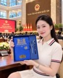  Sổ tay quà tặng Tổng Bí Thư Tô Lâm màu xanh 