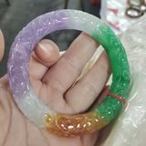  🐉 VÒNG NGỌC TAM SẮC – CHẠM RỒNG TINH XẢO 🐉 