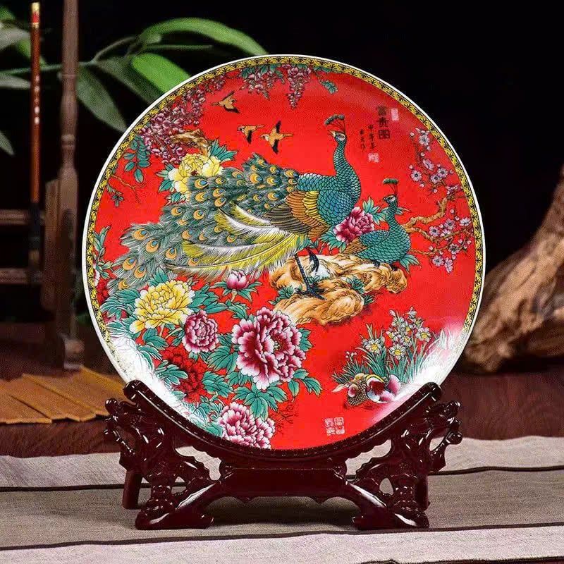  Đĩa gốm sứ cao cấp VTDCQO-1959 