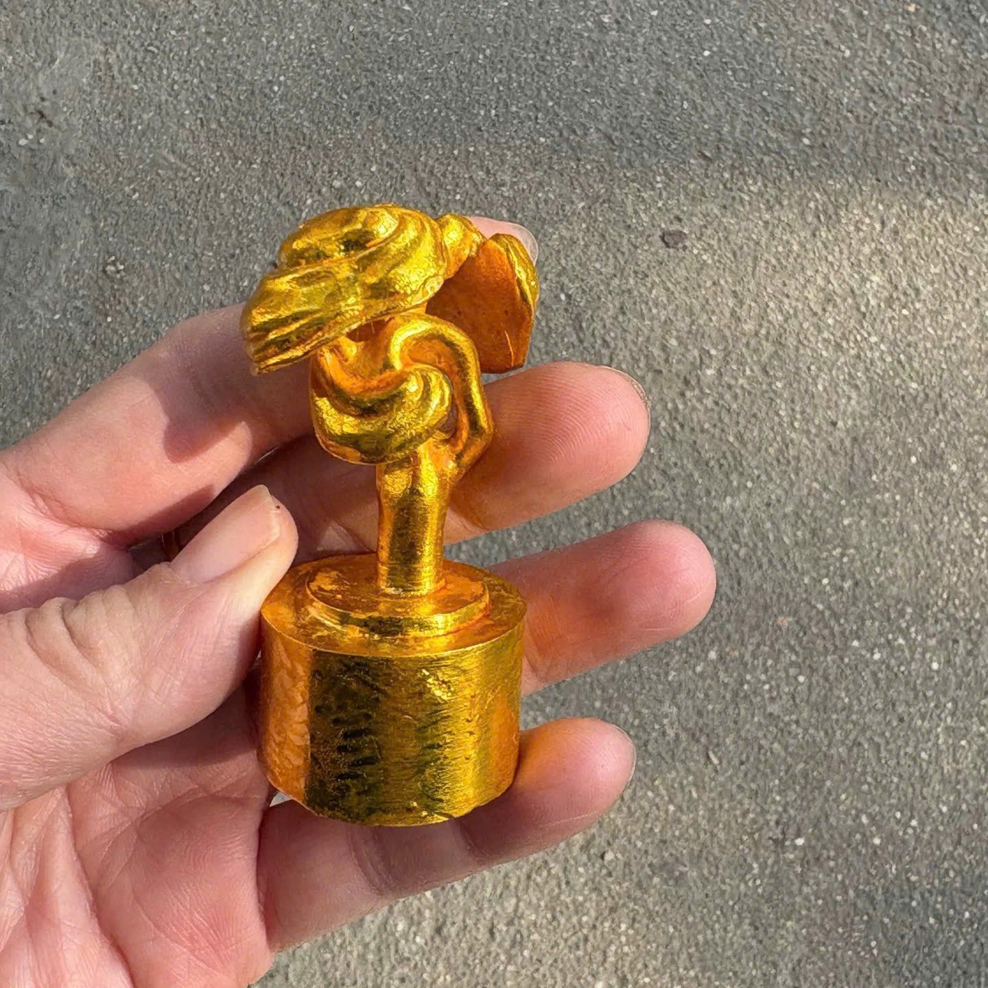  Ấn Triện Hình Tượng Quan Công (Quan Vân Trường) VTDCQO-1954 