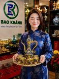  Bộ Ấm Trà Thổ Nhĩ Kỳ Hoàng Gia màu xanh BKMECN-10333 