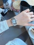  Đồng hồ nữ đính kim cương mặt vuông 