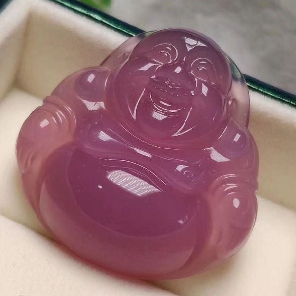  MẶT DÂY CHUYỀN PHẬT DI LẶC TÍM ĐẾ VƯƠNG – SẮC TÍM VIOLET SANG TRỌNG 