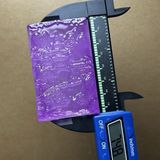 MẶT DÂY TRUYỀN  NGỌC TÍM VIOLET – ĐIÊU KHẮC SƠN THỦY TINH XẢO BKJECN-9501 