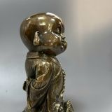  Tiểu Hòa Thượng “Tùy Duyên” bằng đồng BKMECN-10324 