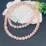  Vòng tay thạch anh hoa keo màu đỏ BKJECN-9542 