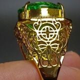 Nhẫn tay nam đính đá nam phi vàng 18 k BKJECN-9515 