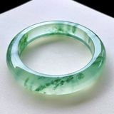  VÒNG NGỌC PHỈ THÚY BĂNG CHỦNG PHIÊU HOA TỰ NHIÊN 