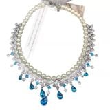  BỘ VÒNG CỔ KHƯỚC TAI NGỌC TRAI XANH PHONG CÁCH VINTAGE – SANG TRỌNG, QUÝ PHÁI 