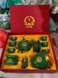  Sẵn Full Set Kèm Lọ Tăm và hộp trà mẫu quà Tặng Bác Lâm BKCECN-10595 