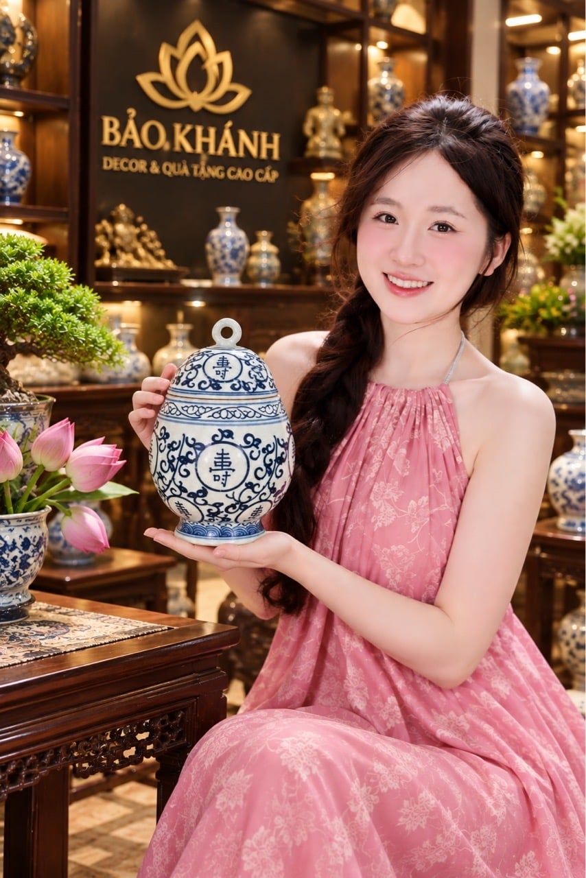  Hũ gốm trang trí sưu tầm độc đáo lành tít 