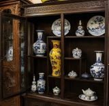  Bình Gốm Rồng màu vàng BKCECN-10586 