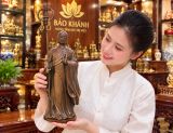  Tượng Phật địa tạng vương bốc tát bằng đồng 