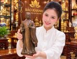  Tượng Phật địa tạng vương bốc tát bằng đồng 
