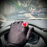  Nhẫn tay ruby sao vàng 18 k 
