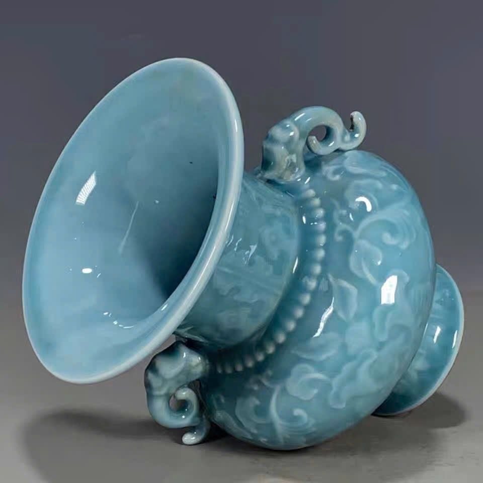  Bình lộc Lam Ngọc – Song Nhĩ BKCECN-10585 