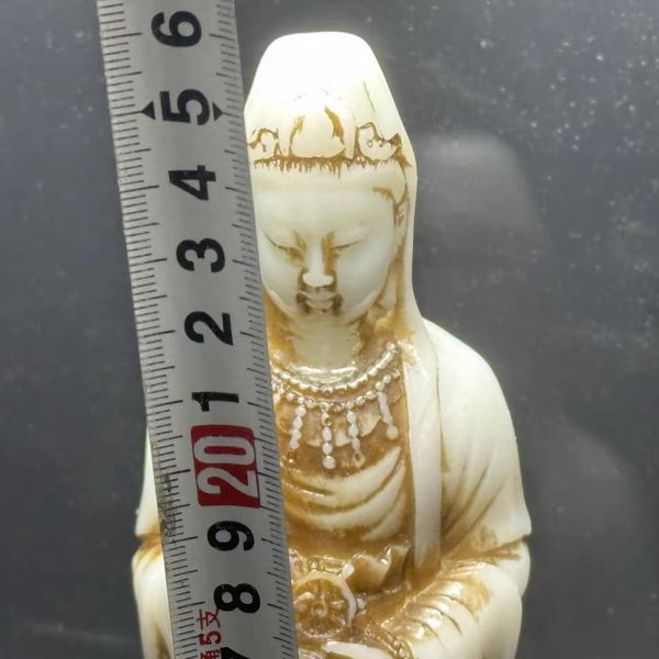  Tượng Phật Ngọc quan âm bồ tát cao 23 cm 