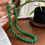  VÒNG CỔ NGỌC BÍCH MÀU XANH QUÝ PHÁI 