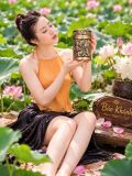  Hũ chè bằng đồng rồng nổi 