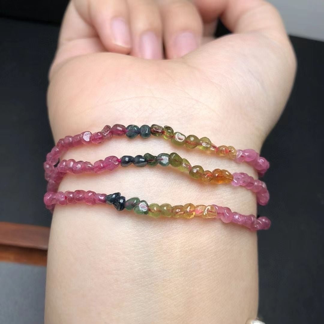  BỪNG SÁNG KHÍ CHẤT - CHIÊU TÀI HÚT LỘC VỚI VÒNG ĐÁ TOURMALINE TỰ NHIÊN 