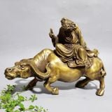  🐂 TƯỢNG LÃO TỬ CƯỠI TRÂU BẰNG ĐỒNG – ĐẬM CHẤT CỔ PHONG PHƯƠNG ĐÔN 