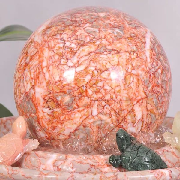  ✨ THÁC NƯỚC QUẢ CẦU XOAY – ĐỒ TRANG TRÍ SANG TRỌNG ✨ 