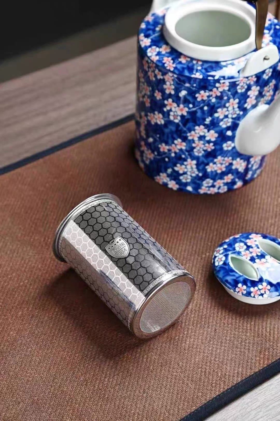  Bộ tích gốm sứ hoa màu xanh BKCECN-10640 