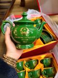  ẤM CHÉN TỔNG BÍ THƯ, CHỦ TỊCH NƯỚC TÔ LÂM  màu xanh 