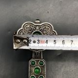  Gậy như ý mạ bạc đính ngọc 