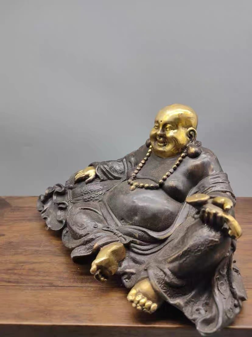  TƯỢNG PHẬT DI LẶC BẰNG ĐỒNG – HÀNG SƯU TẦM 