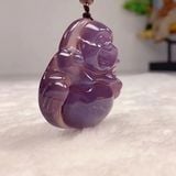  MẶT DÂY CHUYỀN PHẬT DI LẶC TÍM ĐẾ VƯƠNG – SẮC TÍM VIOLET SANG TRỌNG 